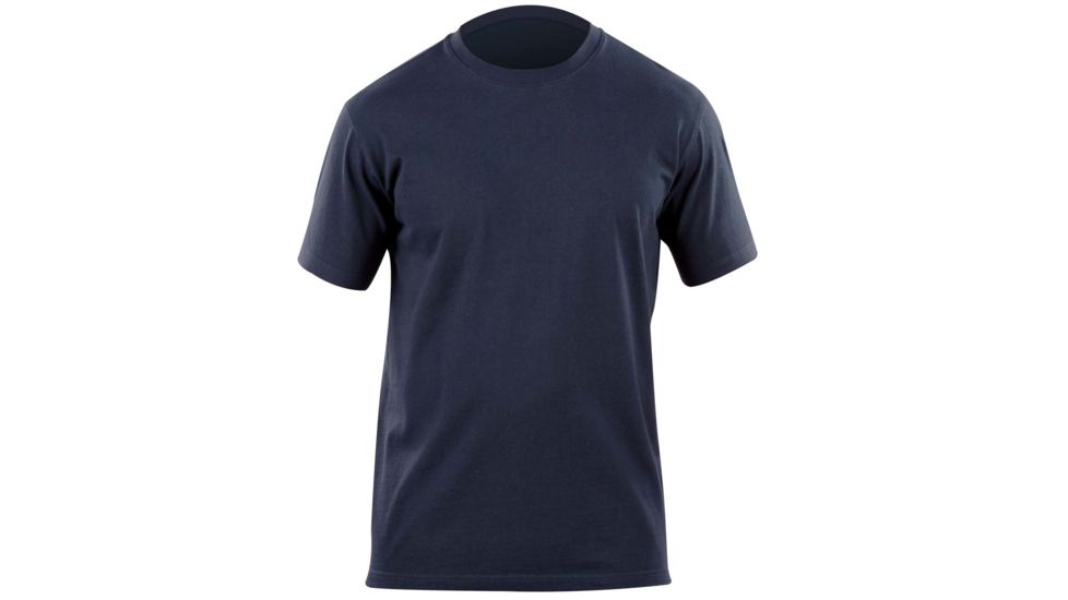 5.11 Tactical 71309 Professional Short Sleeve T-Shirt, Fire Navy, Small