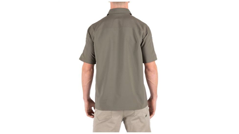 5.11 Tactical Freedom Flex Woven Short Sleeve Shirt - Men's, Ranger Green, 2XL, 71340-186-2XL