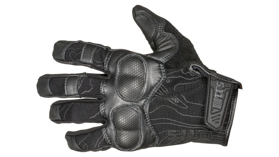 5.11 Tactical Hard Times 2 Glove, Black, 2XL, 59379-019-2XL