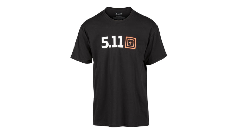 5.11 Tactical Legacy Pride T-Shirt - Mens, Small, Black, 41195AAAF-019-S