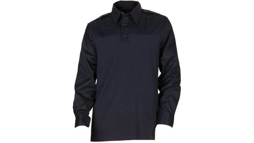 5.11 Tactical Long Sleeve PDU Rapid Shirt - Men's, Midnight Navy, XLT, 72197-750-XL-T