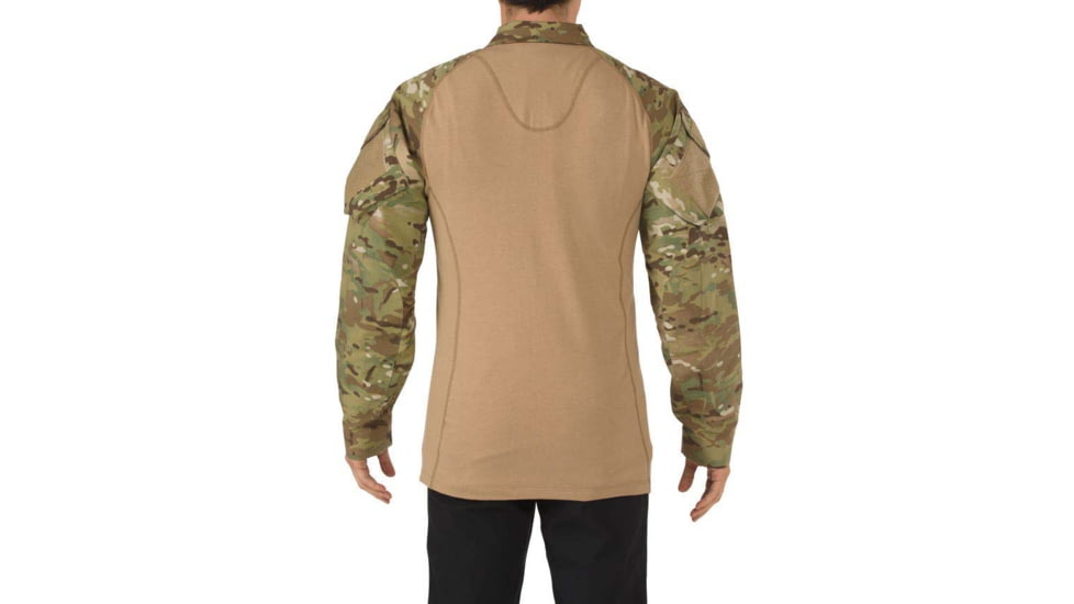 5.11 Tactical MultiCam Rapid Assault Shirt - Mens, Multicam, 3XL, 72185ABR-169-3XL