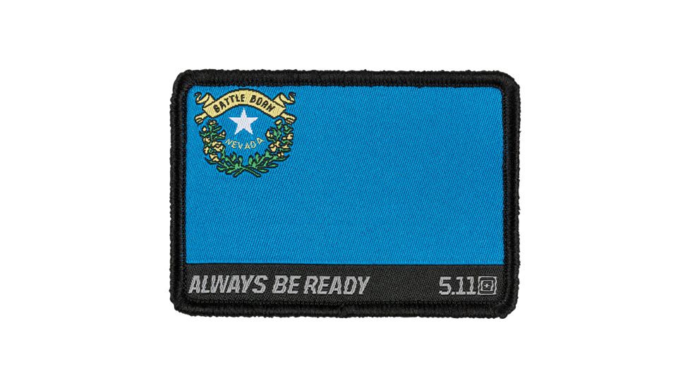 5.11 Tactical Nevada Flag Patch - Unisex, Multi, 1 SZ, 81199-999-1 SZ