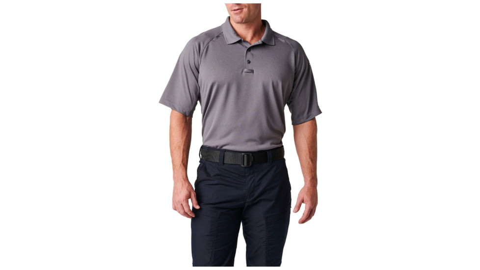 5.11 Tactical Performance Short Sleeve Polo - Men's, Storm, 3XL, Regular, 71049-092-3XL