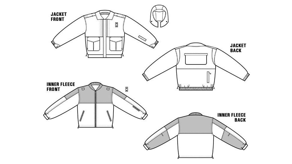 5.11 Tactical 4-in-1 Patrol Jacket - Men's, Black, Medium, Long, 48027-019-M-L