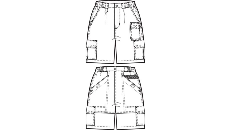 5.11 Men's Tactical Shorts - Nylon 73286