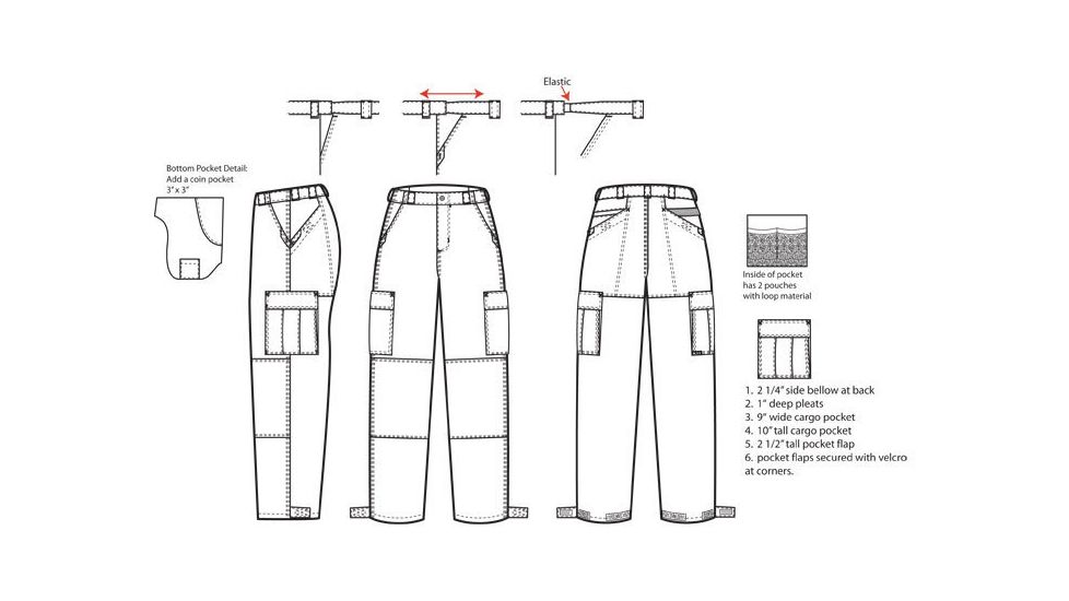 5.11 HRT Pant 74001 L Regular