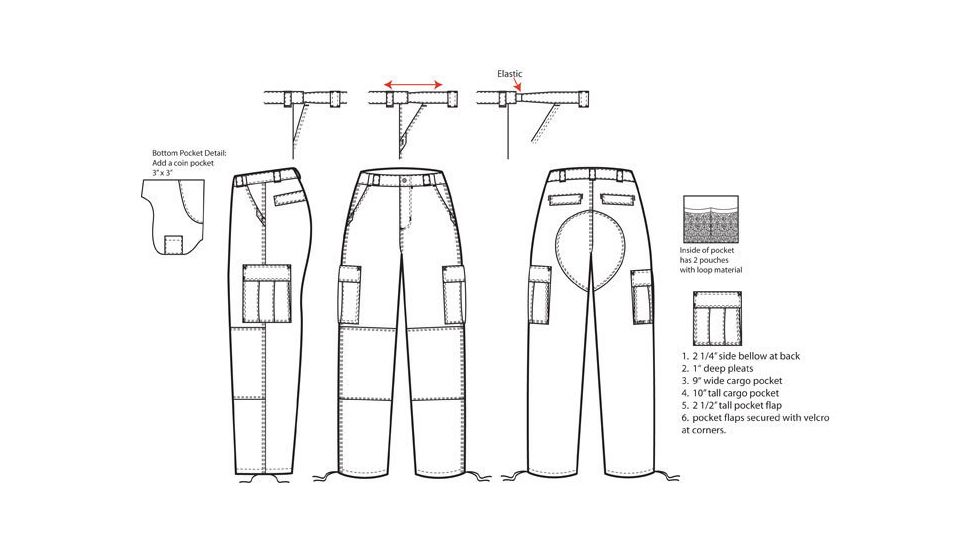 5.11 TDU Pant - Twill 74004
