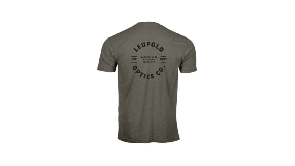 Leupold Skilled Craftsmen T-Shirts - Men's, Warm Gray, Large, 184123