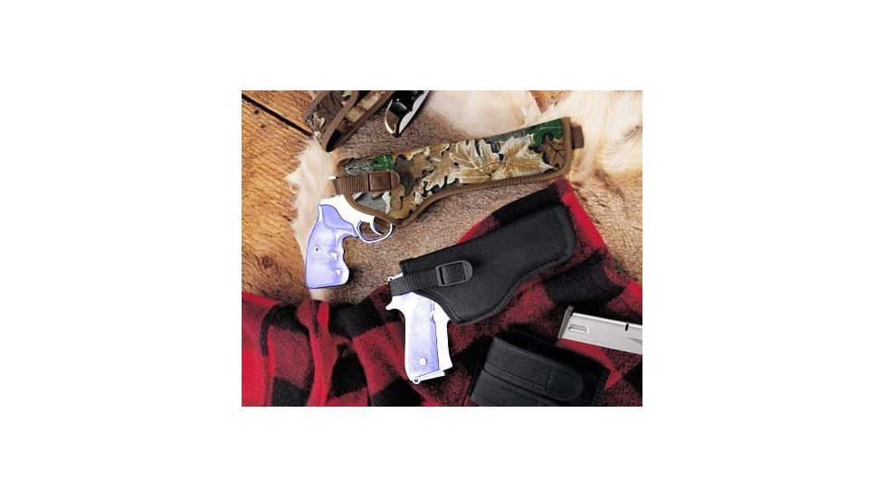 Uncle Mike's 9 1/2-10 3/4 inch barrel single and double action revolvers, tie down loop included