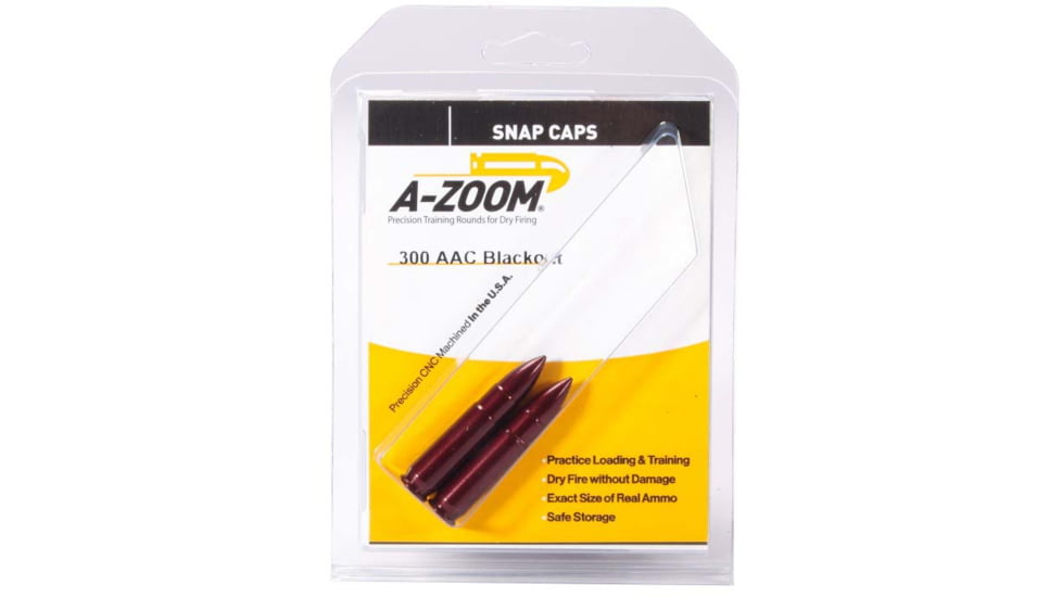 A-Zoom Rifle Snap Caps - .300 AAC Blackout Snap Caps 12271
