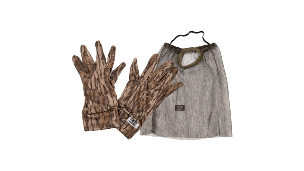 Cupped Waterfowl Outdoors The Grind Face Mask and Glove Combo Mossy Oak Bottomland 8D14DB81, RHTG2605