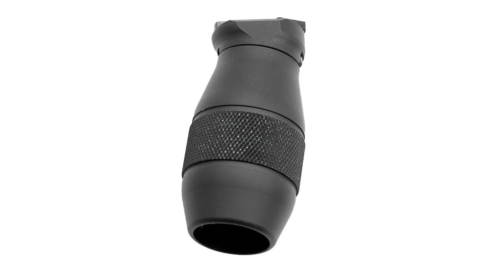 A3 Industries +10 Degree M-LOK Mini Modular Vertical Foregrip - 2.5in Grenade Grip, Black, VFG-192