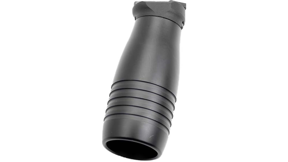 A3 Industries +10 Degree M-LOK Mini Modular Vertical Foregrip - 2.75in HK Grooved Grip, Black, VFG-193