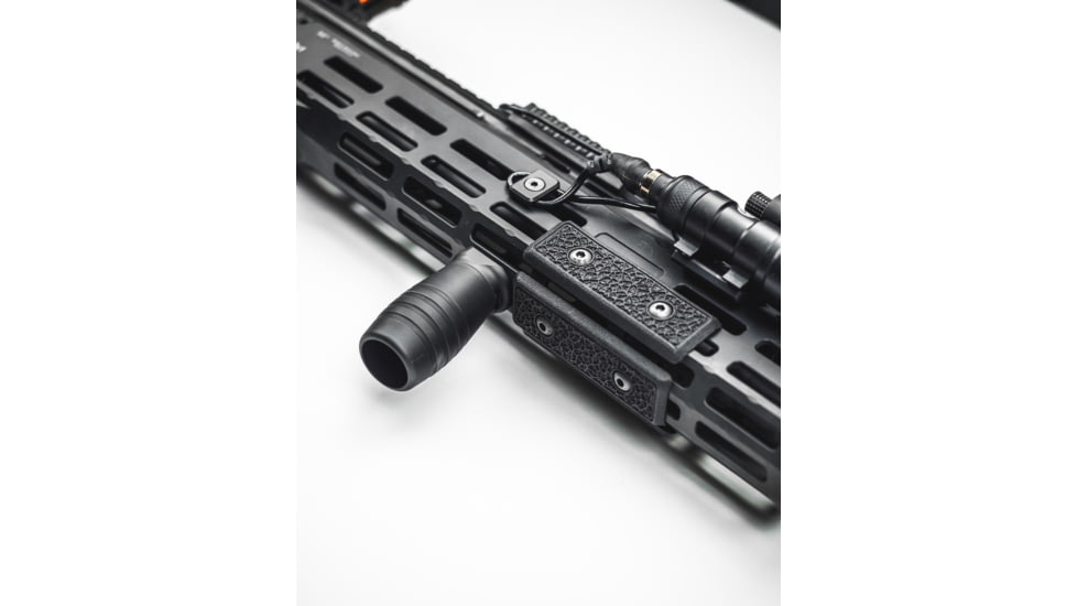 A3 Industries +10 Degree M-LOK Mini Modular Vertical Foregrip - 2in Grooved Grip