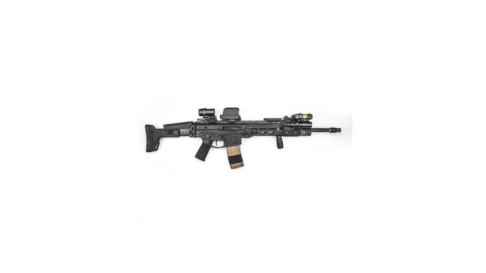 A3 Industries +10 Degree M-LOK Mini Modular Vertical Foregrip - 2in Grooved Grip