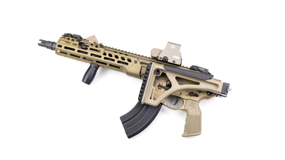 A3 Industries PFS-X Polymer Folding Stock, Flat Dark Earth, PFS-X-FDE
