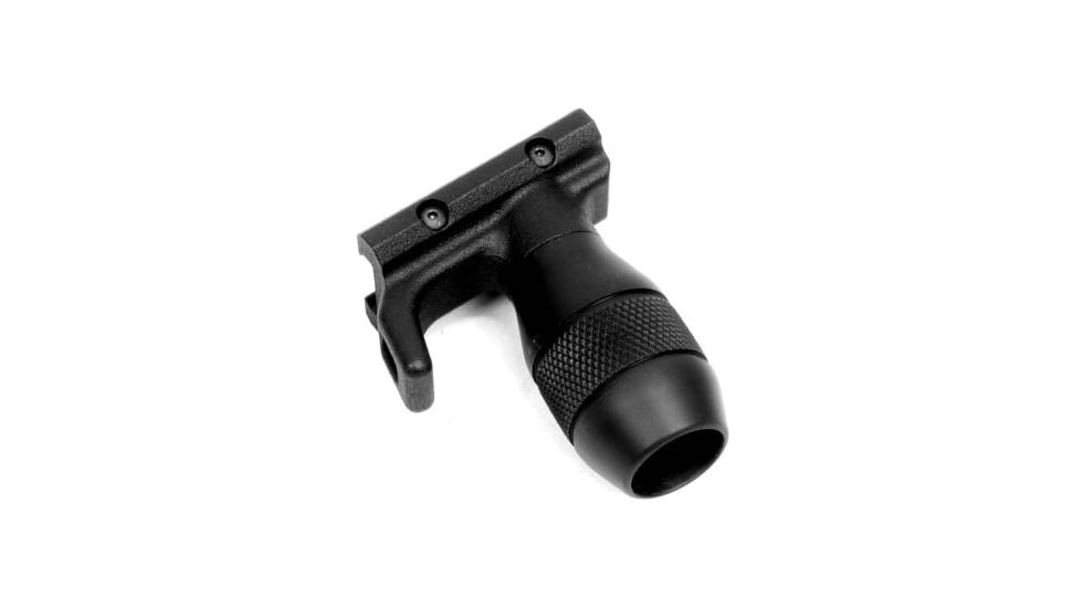 A3 Industries Modular Vertical Foregrip For B&amp;T APC-K, 100 Degree, w/ Hand-Stop And 2.50In Aluminum Grenade Grip, Polymer Base, Black, VFG-143