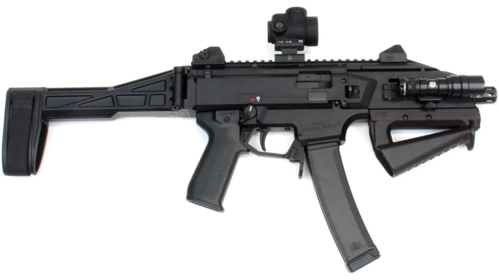 A3 Industries SAF-200 Style CZ Scorpion Grip, Black, Picatinny, AFG-130