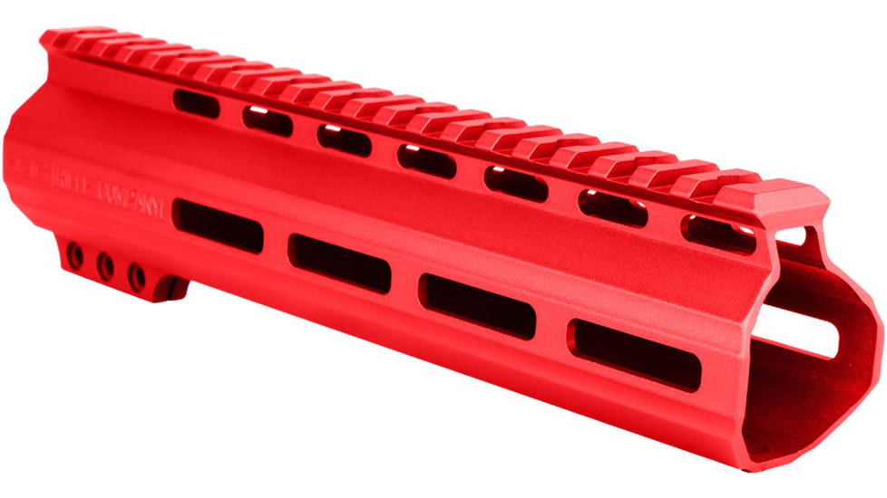 ABC RIFLE COMPANY Custom AR-15 M-LOK Handguard, 9in, Cerakote Red, HG15-CM-ML369-9-RD