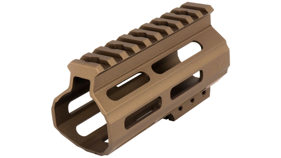 ABC RIFLE COMPANY Custom Slim AR-15 M-LOK Handguard, 4.5in, Bronze, HG15-CM-ML4D-BB