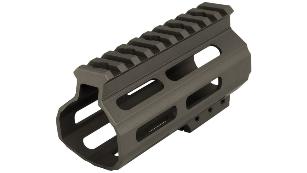 ABC RIFLE COMPANY Custom Slim AR-15 M-LOK Handguard, 4.5in, Olive Drab Green, HG15-CM-ML4D-ODG
