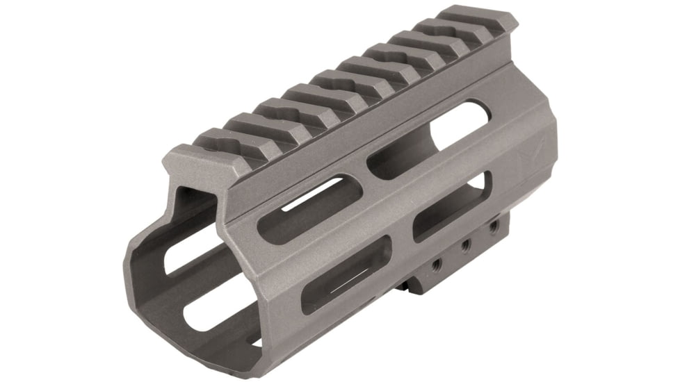 ABC RIFLE COMPANY Custom Slim AR-15 M-LOK Handguard, 4.5in, Tungsten, HG15-CM-ML4D-TNG