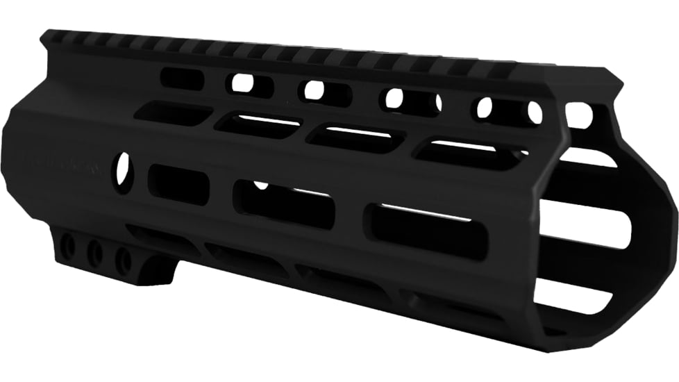 ABC RIFLE COMPANY Custom Ultra Slim Free Float AR-15 M-LOK Handguard, 7in, Black, HG15-CM-ML7D