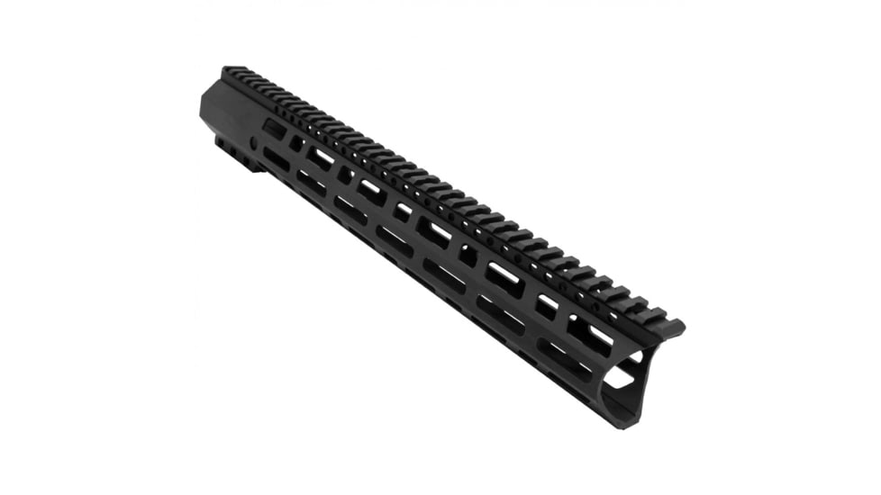 ABC RIFLE COMPANY Style Full Top Rail Picatinny C-Cut AR-10/DPMS LR-308 M-LOK Handguard Rail System, 15in, Black, HG10-CM-TRML15C