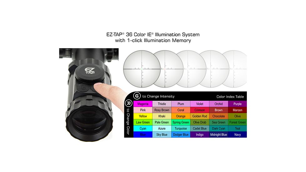 UTG Pro OP3 3-12x44mm 30mm Tube Compact Rifle Scope, Second Focal Plane, UMOA, Black, OP3-GM3124UMOA