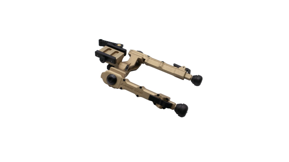 ACCU-TAC WB-4 Bipod, Arca, 4.75-7.75in, Flat Dark Earth, TWBASQD-0400