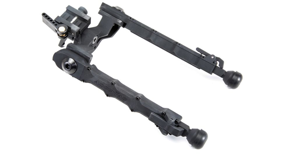 ACCU-TAC WB-5 Wide Body Bipod, Flat Black, WBB-0500