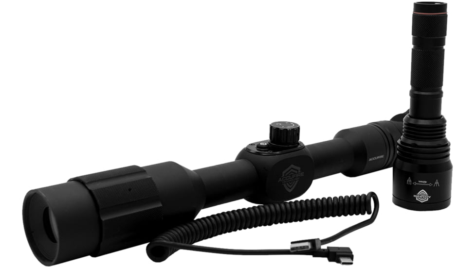 Accufire Technology Noctis TR1 1-16x 60mm Rifle Scope, Black, ACC-NTR1-2020G1