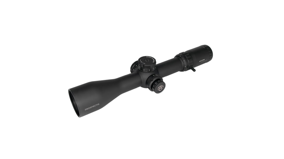 Accufire Technology Prospectis ATRO-20 Rifle Scope, 2.5-20x50mm, 34mm Tube, First Focal Plane, Mil-Comp Reticle, Black, ACC-PT20-2020G1