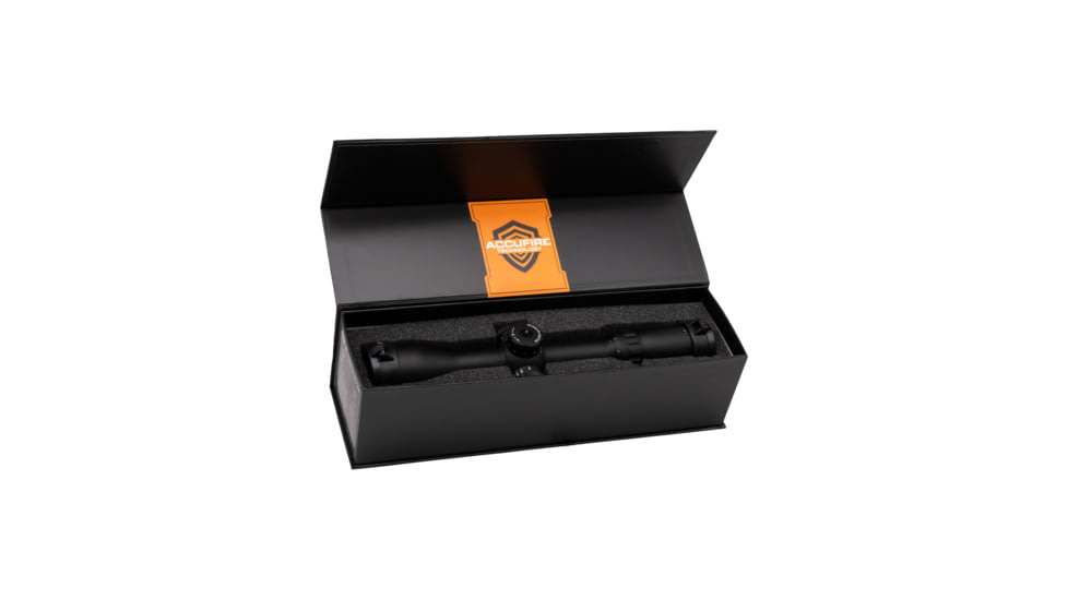 Accufire Technology Prospectis EVRO-12 Rifle Scope, 3-12x44mm, 30mm Tube, First Focal Plane, Mil-Hash Reticle, Black, ACC-PE12-2020G1