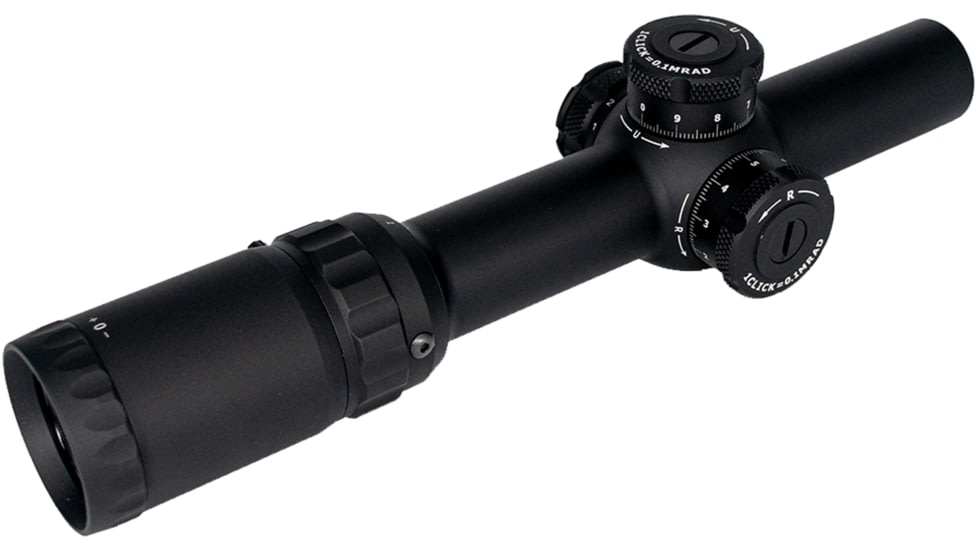 Accufire Technology Prospectis ATRO-8 Rifle Scope, 1-8x24mm, 30mm Tube, First Focal Plane, CQB-Comp W/ Fastt-3 Reticle, Black, ACC-PT8-2020G1