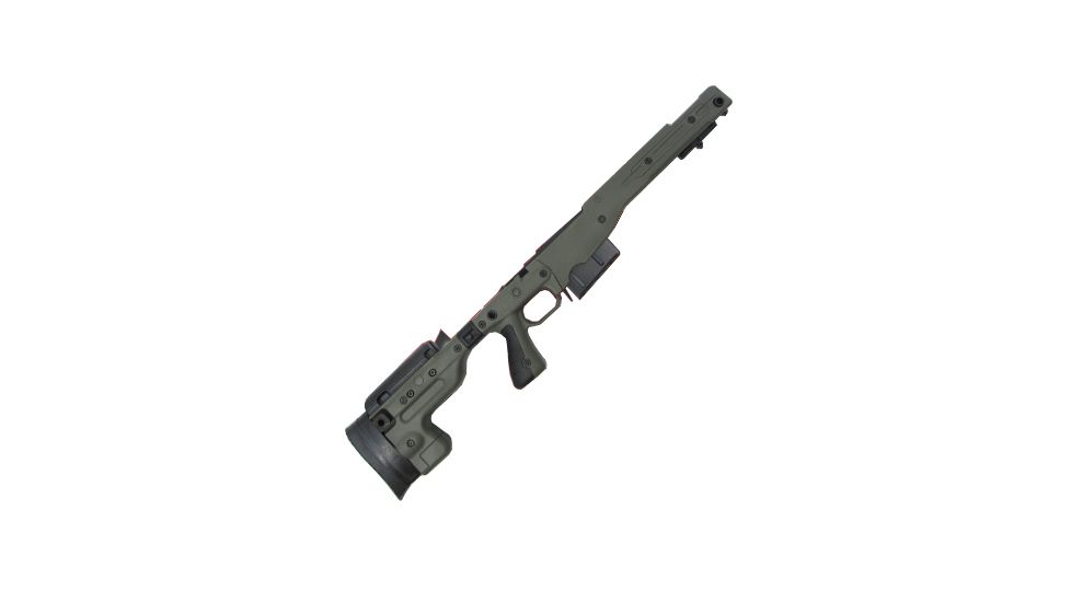 Accuracy International REM 700 LONG ACTION .300 Winchester Magnum (Pistol Grip - Flush Cup), Green 26699GR