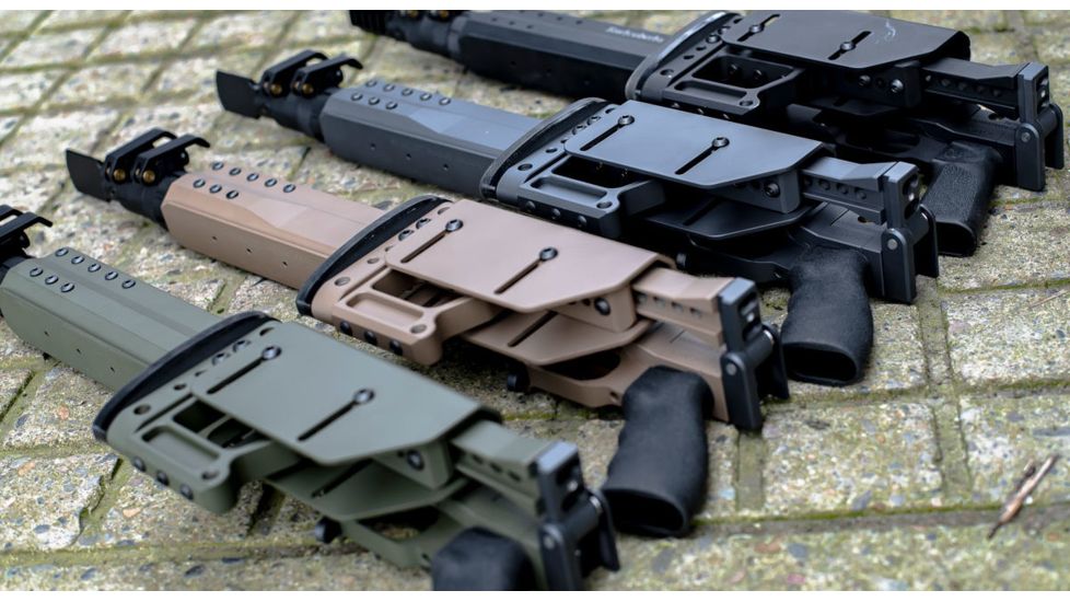 Accuracy Solutions F.A.S.T. Chassis FEM 33 II Savage 5.062 Long Action - Side Bolt Release, Folding Stock, Right Hand Bolt, Sniper Grey, AS-20551