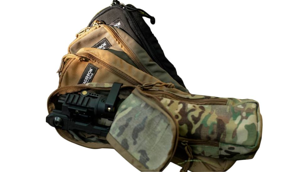 Accuracy Solutions MOLLE Bag for BipodeXt TACs Gen, Gen2 and ARCs, Black, TAC-00668