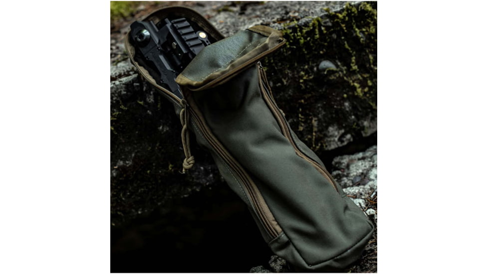 Accuracy Solutions MOLLE Bag for BipodeXt TACs Gen, Gen2 and ARCs, Ranger Green, TAC-00666