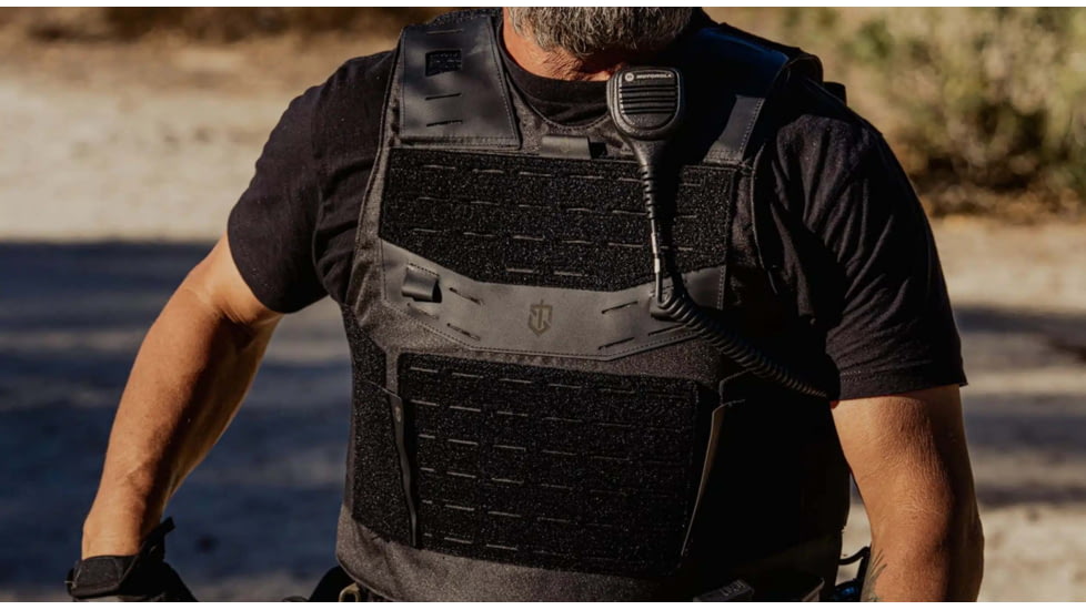 Ace Link Armor Hybrid Vest Flexcore, Black, Large, B-CR-HY-BLK-3-L