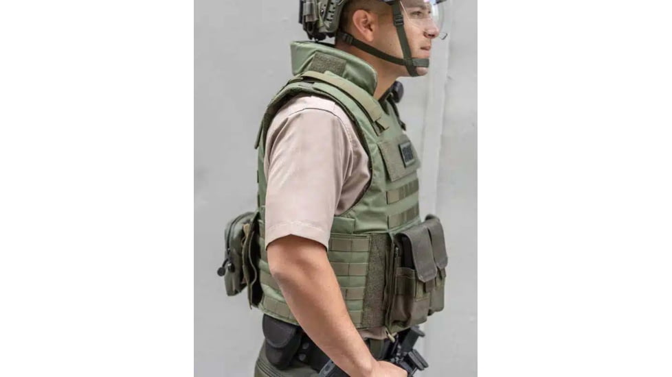 Ace Link Armor M.S.O.V. Flexcore Plate Carrier, Green, 2XL, B-CR-MSV-GRN-5-2XL