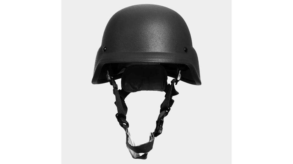 Ace Link Armor Pasgt Ballistic Helmet, Black, Extra Large, B-BH-PSG-BLK-4-XL
