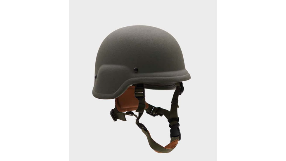 Ace Link Armor Pasgt Ballistic Helmet, Green, Extra Large, B-BH-PSG-GRN-4-XL