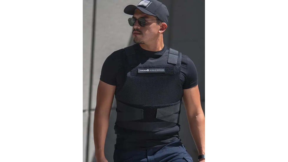 Ace Link Armor Spectre Vest Flexcore, Black, Large, B-CR-SP-BLK-3-L