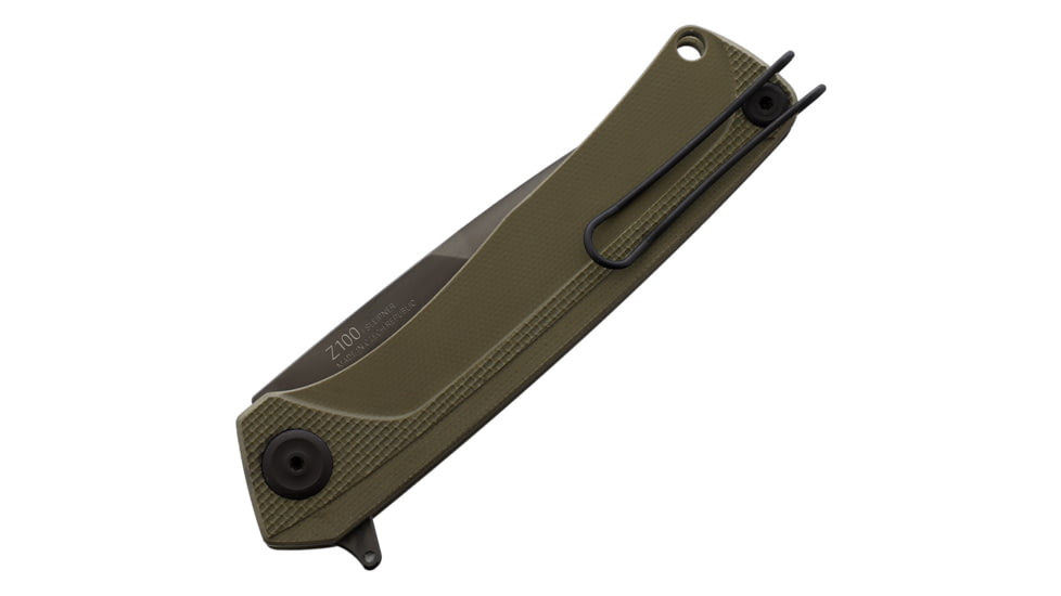 Acta Non Verba Knives Z100 Linerlock Olive DLC