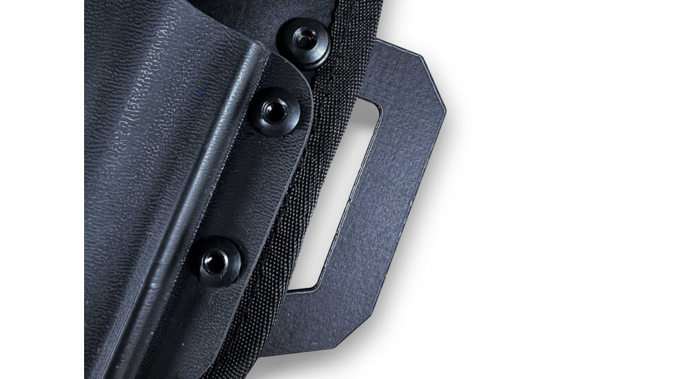 Adaptive Tactical Hoftac Omnicarry Multi-Fit OWB Holster, Right Hand, Black, Compact, HT-01002-R