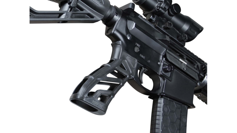 Adaptive Tactical LTG Lightweight Tactical AR Grip, Black, AT-01900
