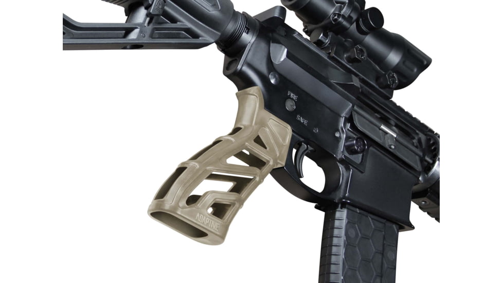 Adaptive Tactical LTG Lightweight Tactical AR Grip, FDE, AT-01900-E