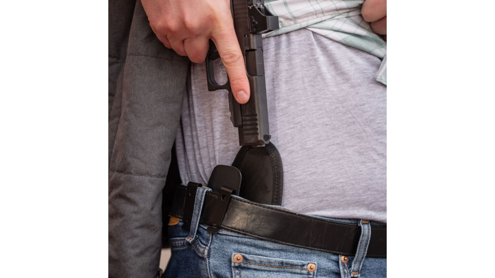 Hoftac Adaptive Tactical Omnicarry Multi-Fit IWB Holster, Right Handed, Black, Compact, HT-01001-R